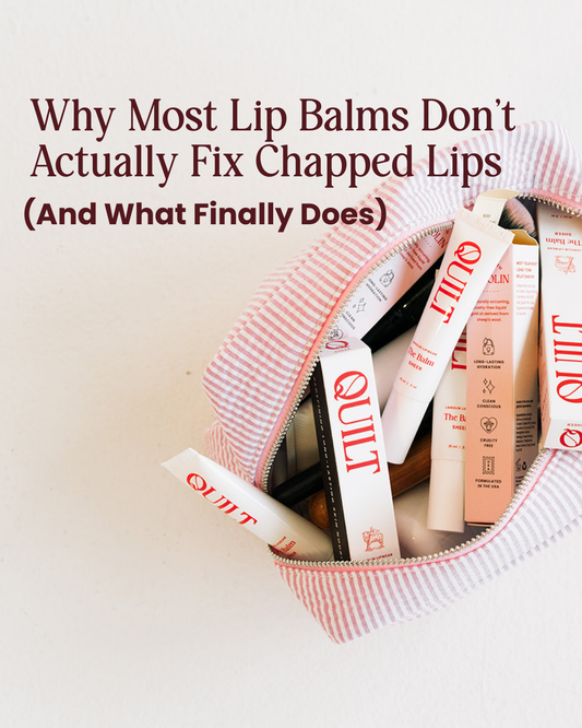 Why Most Lip Balms Don’t Actually Fix Chapped Lips (And What Finally Does)